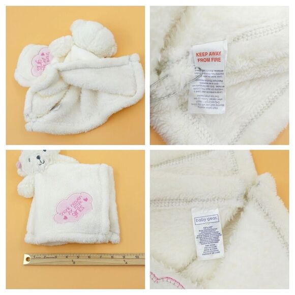 3 Lovey Elegant Baby Organics Blankie - Bear Baby Gear - Elephant Modern Baby - Picture 9 of 12